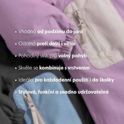 Leokid Kombinéza Color Kit - Purple Fin, vel. 3 - 4 roky (vel. 98) - obrázek