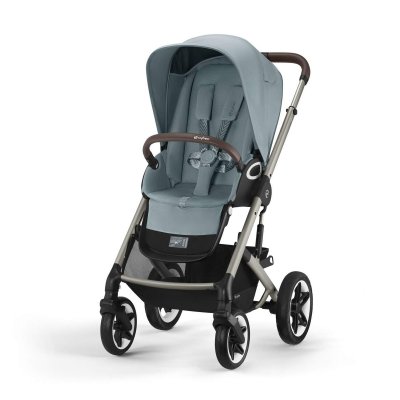 Cybex Výhodný set Talos + Lůžko + Autosedačka se základnou Black - Stormy Blue - obrázek