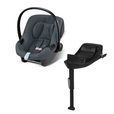 Cybex Výhodný set Talos + Lůžko + Autosedačka se základnou Grey - Stormy Blue - obrázek