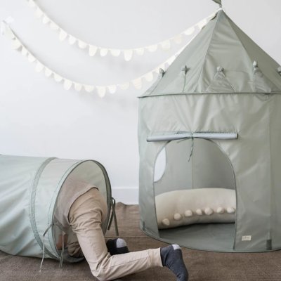 3 Sprouts Dětský stan Recycled - Green - obrázek