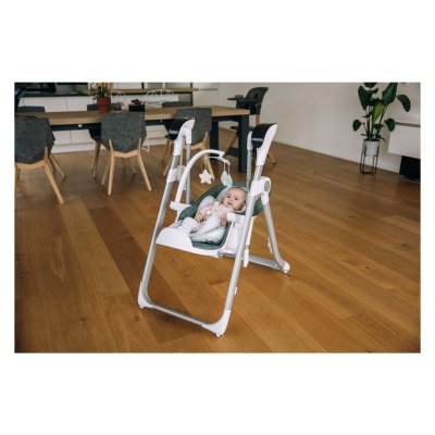FreeOn Oli Deluxe Jídelní židlička/houpátko - Pistachio - obrázek