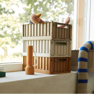 Liewood Weston Úložný box vel. M 2 ks - Sandy - obrázek