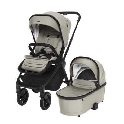 Zopa Set Move Cross 3 + hluboká korba Move XL 3 + adaptéry - Boss Grey - obrázek