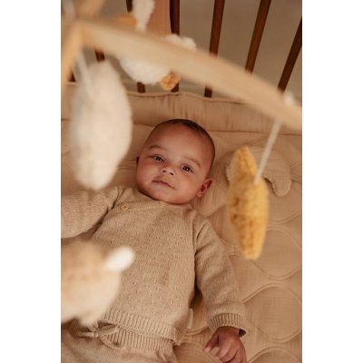 Little Dutch Hudební kolotoč dřevěný - Newborn Naturals - obrázek