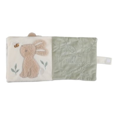 Little Dutch Textilní knížka s aktivitami - Newborn Naturals - obrázek