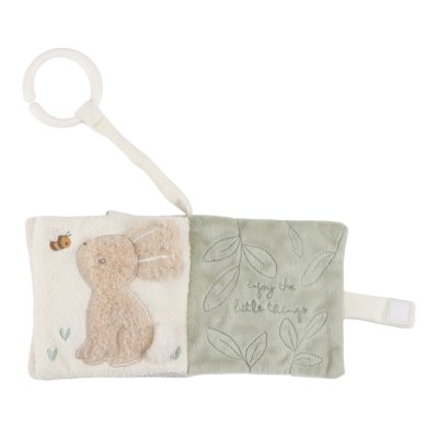 Little Dutch Závěsná textilní knížka s aktivitami - Newborn Naturals - obrázek