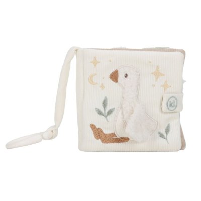 Little Dutch Závěsná textilní knížka s aktivitami - Newborn Naturals