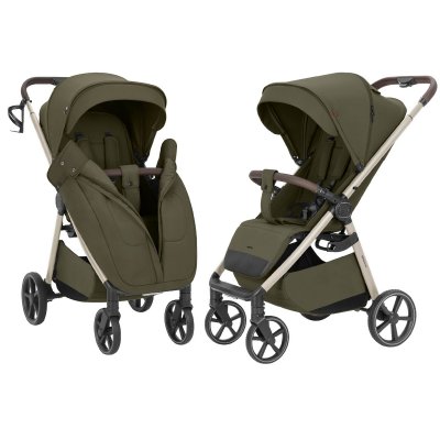 Carrello Bravo M/Lite Sportovní kočárek - Flax Green - obrázek