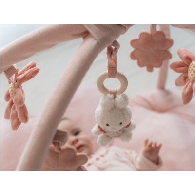 Little Dutch Hrací deka s hrazdičkou Králíček Miffy - Lucky Blossom - obrázek