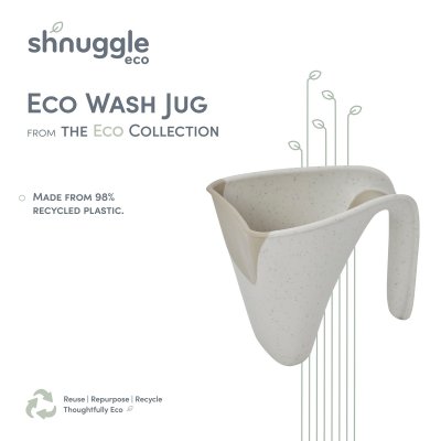 Shnuggle Washy Koupací konvička Eco - Cookies & Cream - obrázek