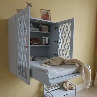 Cam Cam Copenhagen Přebalovací podložka OCS - Classic Stripes Blue