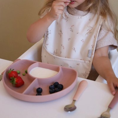 Cam Cam Copenhagen Dětský příbor, 3 ks Flower - Rose Mix - obrázek