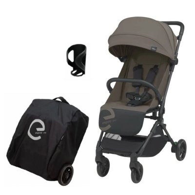 Espiro Pop Sportovní kočárek + DÁREK Držák na nápoje a cestovní taška - Tiramisu Cake