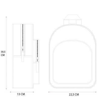 Kidzroom Batůžek Stitch 3D Likewise - obrázek