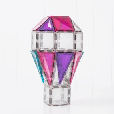 Connetix Magnetická stavebnice - Glitter Unicorn Pack, 56 ks - obrázek