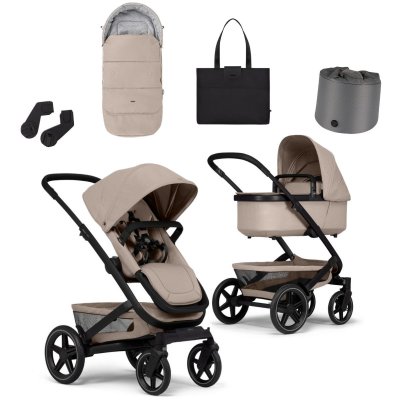 Joolz Geo3 Bundle Set Kompletní kočárek Mix & Match - Sandy Taupe/ Black