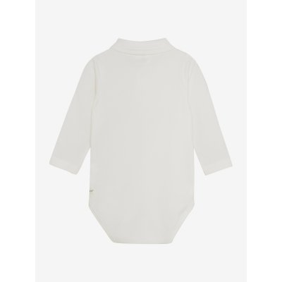 En Fant Body s dlouhým rukávem Polo - Egret, vel. 86 - obrázek