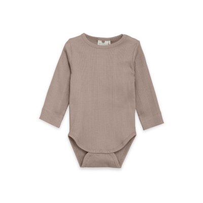 En Fant Body s dlouhým rukávem Rib - Fungi, vel. 68
