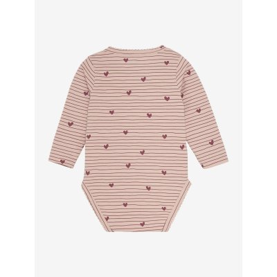 En Fant Body s dlouhým rukávem - Cameo Rose, vel. 62 - obrázek