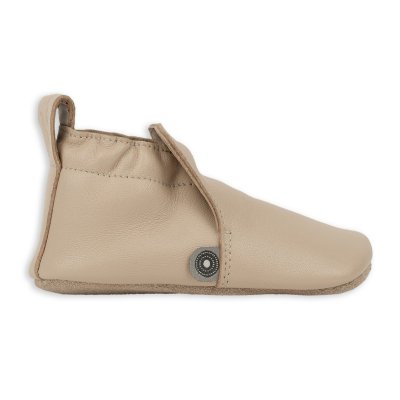 Lodger Kožené capáčky - Beige, vel. 9 - 12 měsíců - obrázek