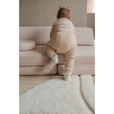 Lodger Kožené capáčky - Birch, vel. 9 - 12 měsíců - obrázek