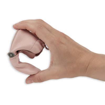 Lodger Kožené capáčky - Powder, vel. 9 - 12 měsíců - obrázek