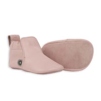 Lodger Kožené capáčky - Powder, vel. 9 - 12 měsíců
