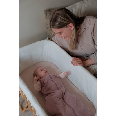 Lodger Hopper Sleeves Rib - Rose, vel. 68/80 - obrázek