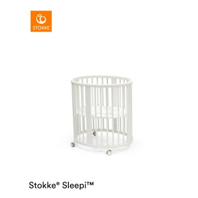 Stokke Sleepi Mini Postýlka V3 + Matrace - White - obrázek