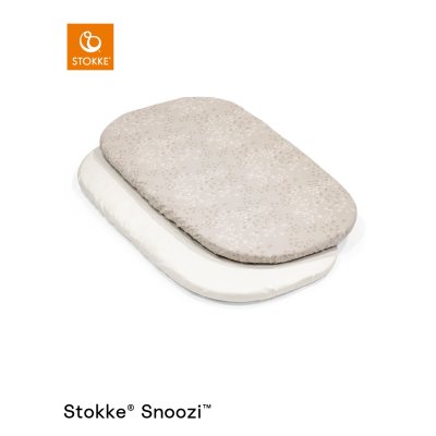 Stokke Snoozi Postýlka + Transportní taška + Ochrana matrace + Prostěradlo 2ks - Sandy Beige - obrázek