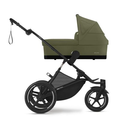 Cybex Výhodný set Avi Spin + Lůžko + Autosedačka se základnou - Moss Green - obrázek