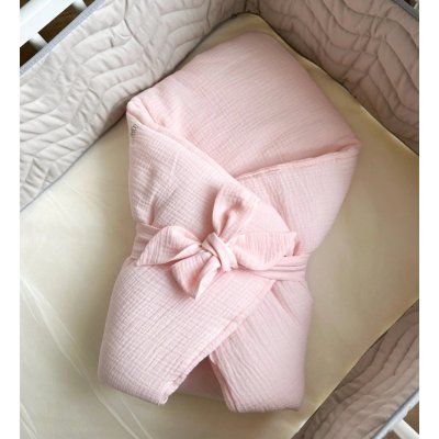 Bellou Zavinovačka Bio bavlna - Light Pink - obrázek