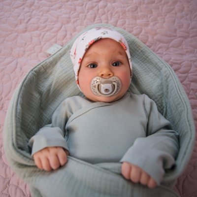 Bellou Zavinovačka Bio bavlna - Mint - obrázek