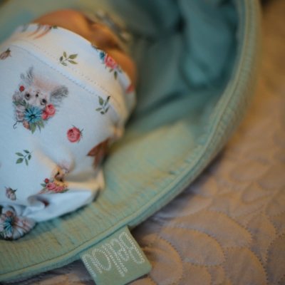 Bellou Zavinovačka Bio bavlna - Mint - obrázek