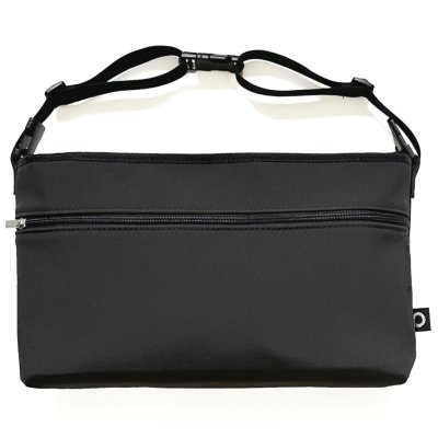 Pinkie Organizér s přední kapsou L Softshell - Black - obrázek