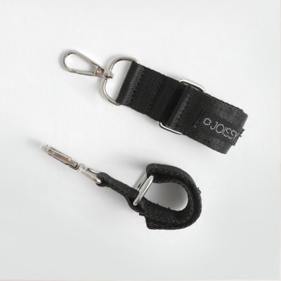 Joissy Přebalovací taška na kočárek Carla - Black/Silver - obrázek