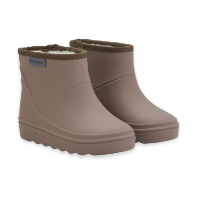 En Fant Dětské nízké termo holínky - Pine Bark, vel. 21