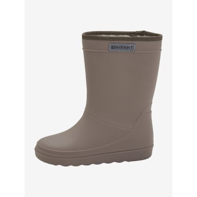 En Fant Dětské termo holínky Solid - Pine Bark, vel. 24 - obrázek