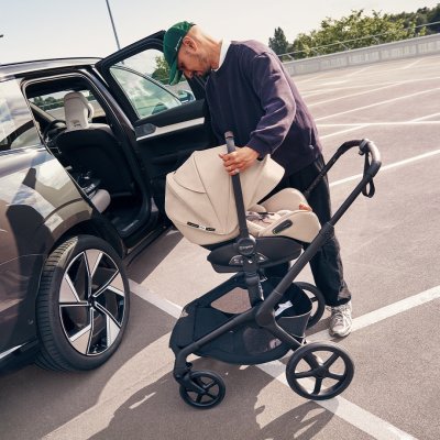 Bugaboo Otter by Nuna Autosedačka - Desert Taupe Melange - obrázek