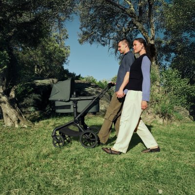 Bugaboo Fox5 Renew Kompletní set - Black/Forest Green/Forest Green