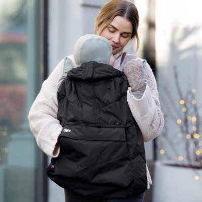 Voksi Zateplený kryt na nosítko - Black - obrázek