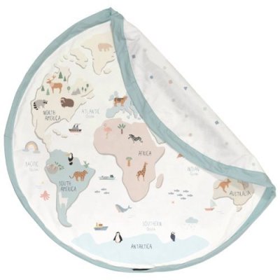 Play & Go Noomad Originální vak na hračky - World Map - obrázek