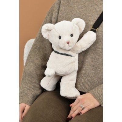 DouDou et Compagnie Batoh přes rameno Medvídek - Béžový - obrázek