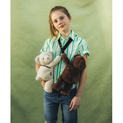 DouDou et Compagnie Batoh přes rameno Medvídek - Hnědý - obrázek