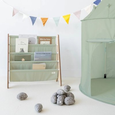 3 Sprouts Stojan na knížky Recycled - Solid/Green