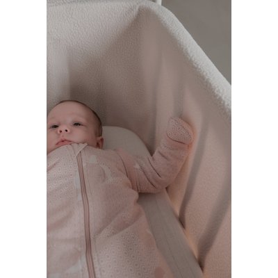 Lodger Spací pytel s rukávy Matcha - Powder, vel. 50/62 - obrázek