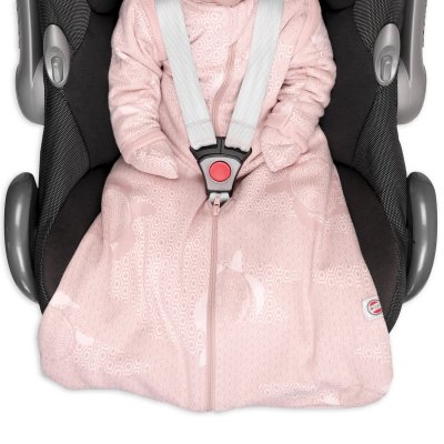 Lodger Spací pytel s rukávy Matcha - Powder, vel. 50/62 - obrázek