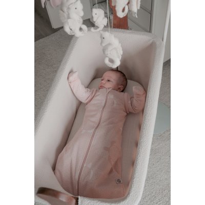 Lodger Spací pytel s rukávy Matcha - Powder, vel. 50/62 - obrázek