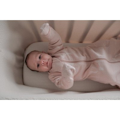 Lodger Spací pytel s rukávy Matcha - Powder, vel. 50/62 - obrázek