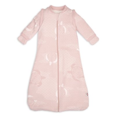 Lodger Spací pytel s rukávy Matcha - Powder, vel. 50/62